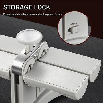 Double-Head Dumpling Mold – Manual Dumpling Maker Press for Noodles & Dumplings